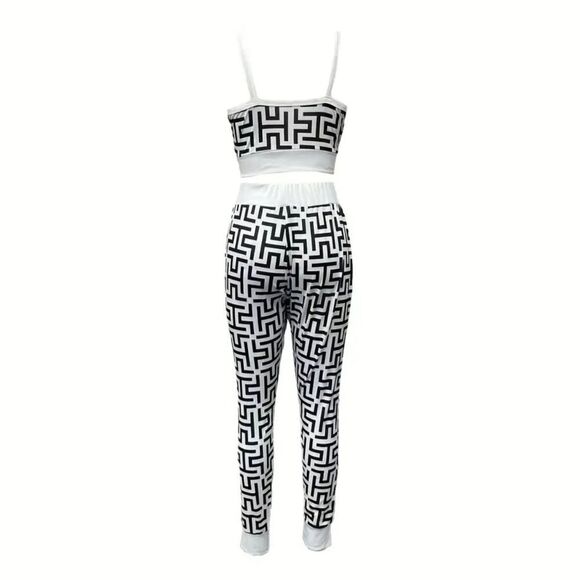 Ladies 3pc printed outfit sz XXL - Picture 3 of 6